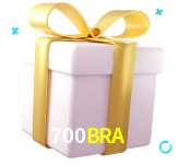 Receba seus bônus de boas-vindas no 700BRA
